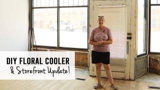 Storefront Update and Floral Cooler!  Sunshine and Flora Cut Flower Farm