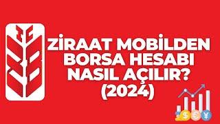 Ziraat Bankası Borsa Hesabı Nasıl Açılır? (2024)