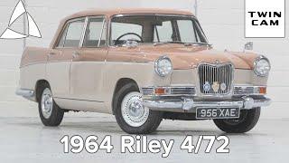 The Riley 4/Seventy-Two is a Forgotten Classic British Saloon Car