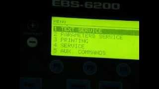 Programming EBS 6200 Small Character Ink-Jet Printer