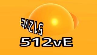 BALL RUN 2048 — OPEN '512 vE' BALL IN 2048 MODE // ALL CELLS Is RAINBOW! (Gameplay*)