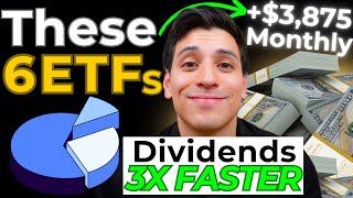 6 Best High Dividend ETFs to Live Off Dividends (3X FASTER)