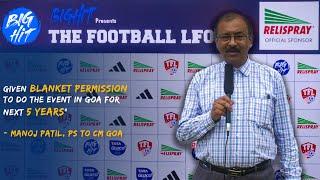 Manoj Patil stands with BigHit to promote Indian football! #Support #indianfootball