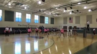 RCA vs Franklin Classical School MTAC Volleyball Championship 2016 SET 1