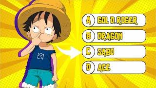 ONE PIECE QUIZ 100 CHARACTERS