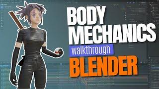 Mastering Realistic Body Mechanics in Blender is Easier Than You Think!