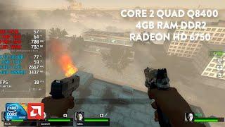 Left 4 Dead 2 - Core 2 Quad Q8400 - 4GB DDR2 - HD 6750