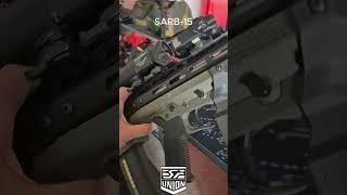 SRU SARB-15 Size Comparison #shorts  #airsoft #airsoftgear