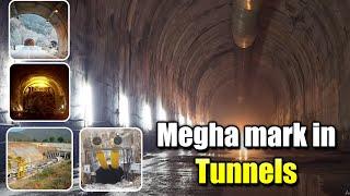 Megha mark in tunnels | MEIL Transport