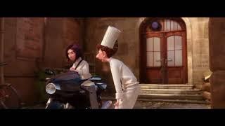 Неожиданный поцелуй  ... отрывок из мультфильма (Рататуй/Ratatouille)2007