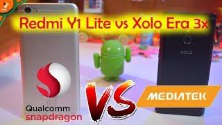 Snapdragon 425 vs Mediatek MT6737 | Redmi Y1 Lite vs Xolo Era 3x | हिन्दी | Data Dock