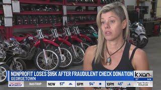 Georgetown nonprofit loses $95K after fraudulent check donation