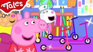 Peppa Pig Tales  Peppa And Friends Ride Their Scooters  Peppa Pig Episodes