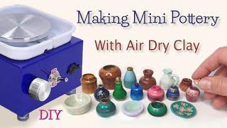 FUN Craft! ~Mini POTTERY Wheel~ Is It Worth It #ClayPotMaking #MindfulCrafting  #ASMRPottery