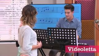 Violetta 2 English - Fede and Vilu singing "Something lights up again" (Ep.77)