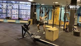 Makarychev Alexander, athens throwdown 2020, wod 1