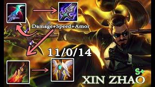 XIN ZHAO JUNGLE BUILD ABSOLUTELY DESTROYS THE EARLY GAME! Season 12 | Gameplay - League of Legends