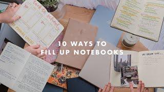 10 creative uses for empty notebooks (+ a digital journaling app for 2021!) 