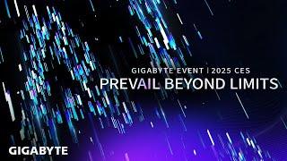 GIGABYTE EVENT - Prevail Beyond Limit at CES 2025