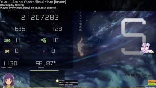 Yuaru - Asu no Yozora Shoukaihan + HD DT FC #2 | 98.87% acc 357 pp