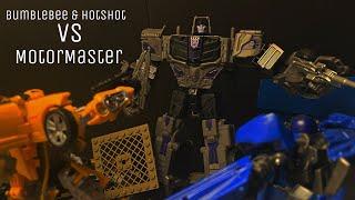 Motor Master VS HotShot & BumbleBee (Short Stop-Motion Film)