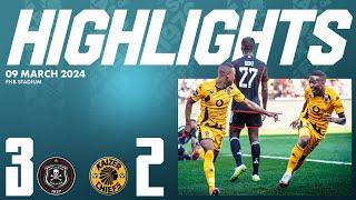 Highlights | Orlando Pirates vs. Kaizer Chiefs | 2023/24 DStv Premiership