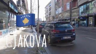 GJAKOVA Kosovo 4k walking tour visit