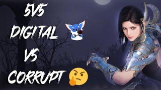 Black Desert | Succession Sorceress | Digital Vs Corrupt 5v5 Highlights