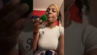 Giant Gummy Worm Update|ASMR|Slurps#asmr#gummywormsnation#explorepage#fypシ゚#asmrsounds#update