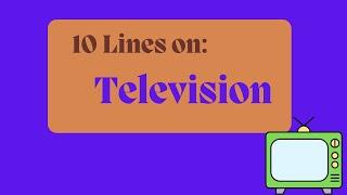 10 Lines on Importance of Television in English || Ayan Education