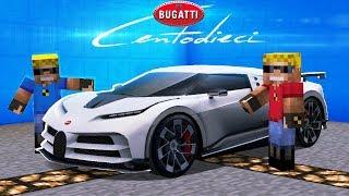 Это настоящий BUGATTI Сentodieci в Майнкрафт! МОЙ КЛОН МНЕ ПОМОГ!