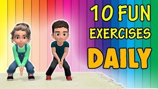 10 Fun Daily Exercise For Kids To Do At Home