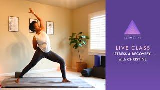 Power Yoga ( 45 Min. ) "Stress & Recovery" with Christine