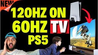 How to Get 120hz on 60hz TV PS5