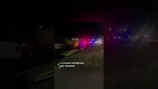 В селе Сары-Ой бус влетел в бетономешалку