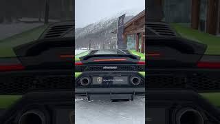 Is THIS the best car sound on earth?! Lamborghini Huracan EVO #shorts | jessicarmaniac | Soundcheck