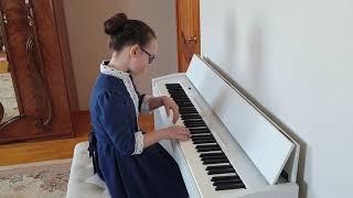 Деменьшина Ксения, 9 лет. Ж. Меньюр "Меланхолическая рыбка"