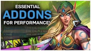 TOP ESSENTIAL WOW SHADOWLANDS ADDONS - Best UI for Raiding Castle Nathria 9.0.5