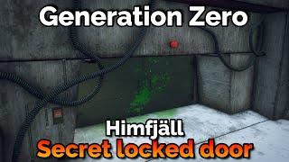 Generation Zero - Secret door on Himfjäll