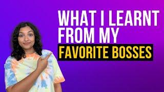 Valuable Lessons I Learnt From My Bosses | Corporate Learnings | Insider Gyaan (Hindi)