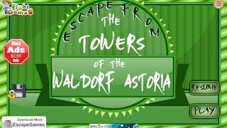 Escape From The Towers of The Waldorf Astoria walkthrough.