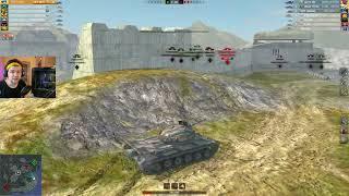 НОРМАЛЬНЫЙ ТОП TVP 50 51 ● РАЗРЫВ ТАНКОВ НА 10К УРОНА ● WoT Blitz