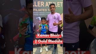 Mighty Kanav  | Won 2 Golds | Faster Skater #skatinglessons #statusvideo #skater #inlineskating