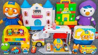 [Toy ASMR] 99 Minutes Satisfying with Unboxing Pororo Bath Shower Bubble Machine Set