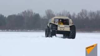 Unstoppable: Russian ATV Can Swim, Climb, Drive Anywhere