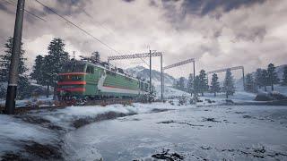 Trans-Siberian railway simulator Своеобразный симулятор машиниста электровоза