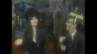 Elvira (Cassandra Peterson) and The Breather (John Paragon)  "Mr. T" Blooper