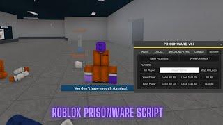 Roblox Prison Life Script PrisonWare (Pastebin)