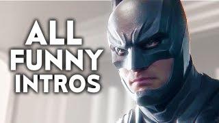 INJUSTICE 2 ALL Funniest Intros Dialogues Funny Character Banter Interaction With Sub Zero Edition