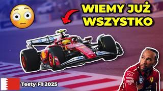 TESTY NIE POZOSTAWIAJĄ ZŁUDZEŃ - HAMILTON ZOSTANIEM MISTRZEM F1 W 2025 [RECENZJA TESTÓW F1 2025]